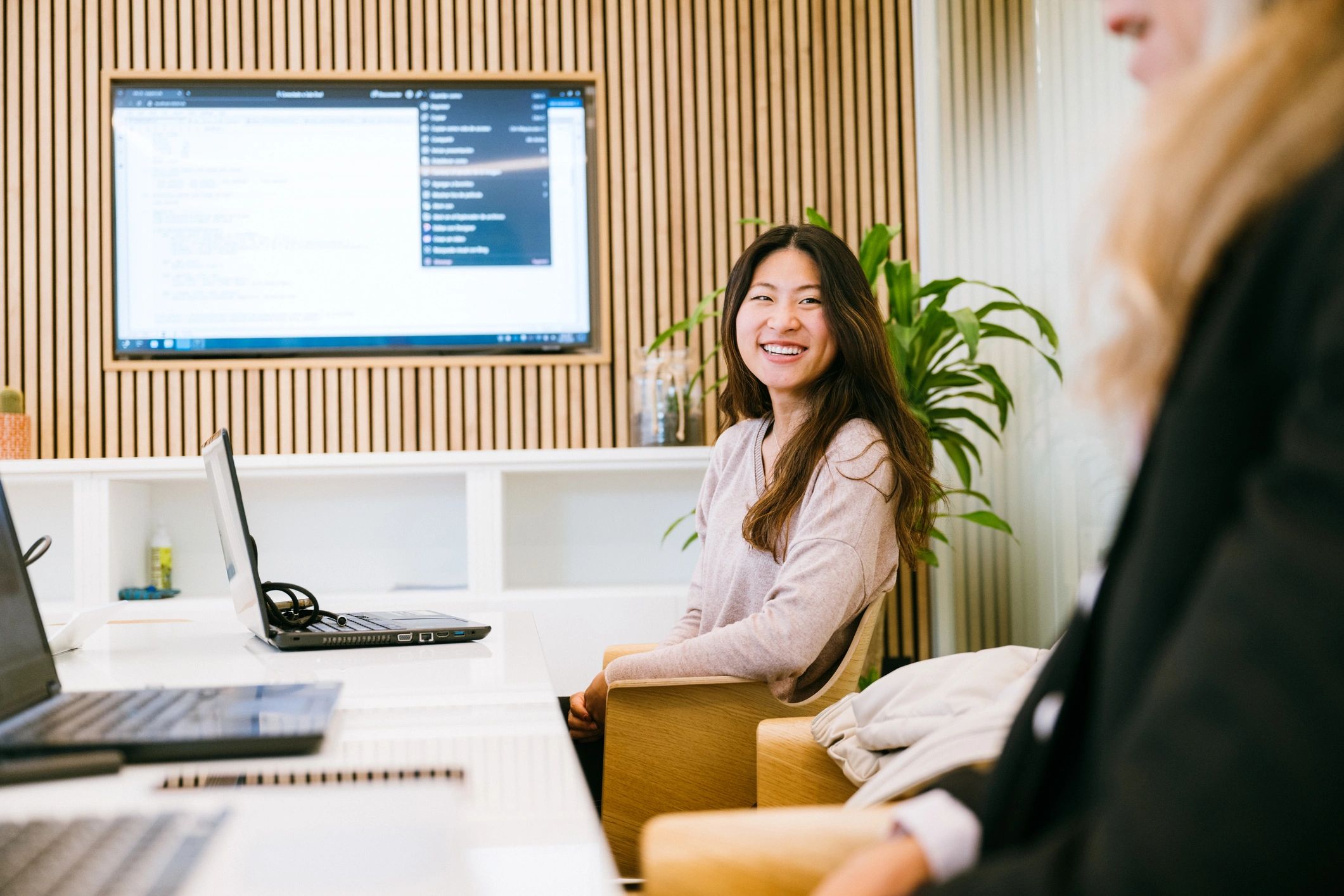 Professional discussion during a support meeting